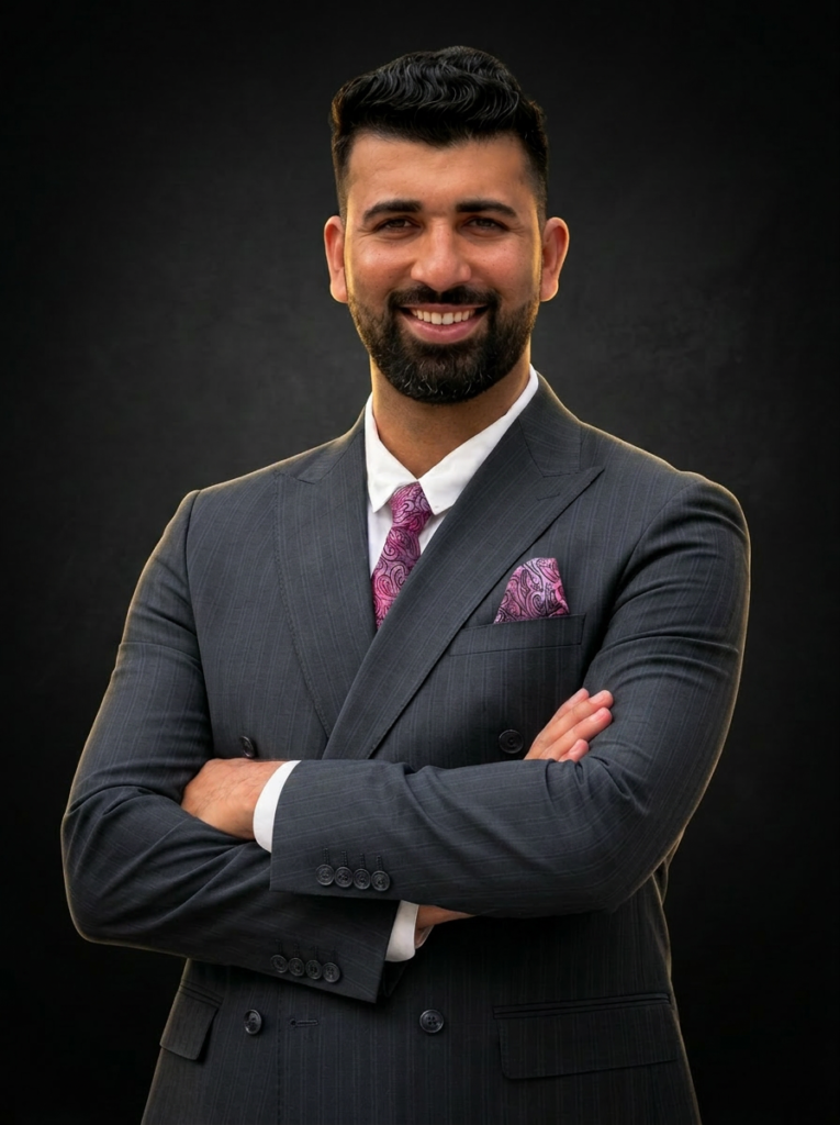 sumer singh adhana black suite